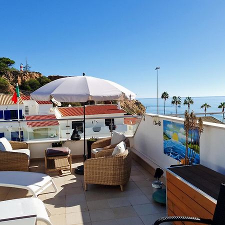 Magnifique Duplex Avec Piscine En Bord De Mer Apartment Olhos de Agua  Bagian luar foto