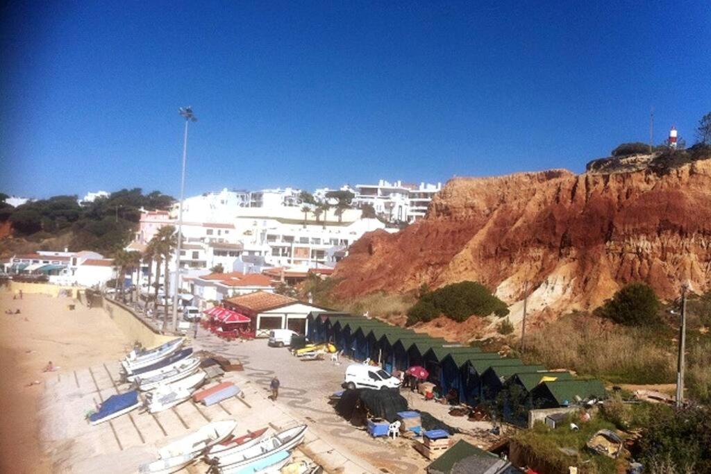 Magnifique Duplex Avec Piscine En Bord De Mer Apartment Olhos de Agua  Bagian luar foto